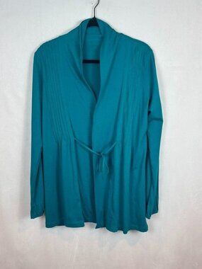 L.L.Bean Women's Blue Cardigan